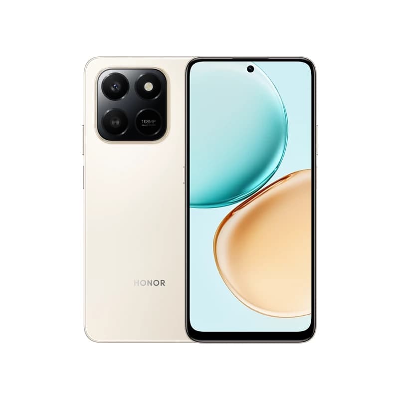 Honor X7d , 256 GB , 8 GB , 5G , Dual-SIM - Desert Gold