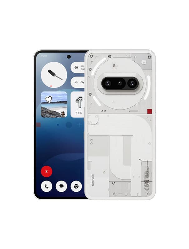 Nothing Phone 3A , 128 GB , 8 GB , 5G , Dual-SIM - White