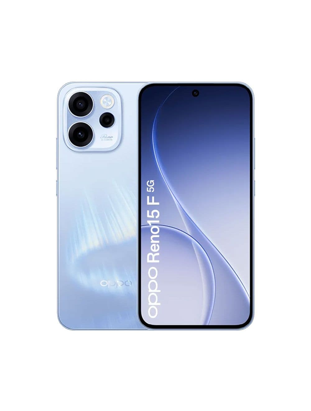 Oppo Reno 15 F , 256 GB , 8 GB , 5G , Dual-SIM - Aurora Blue
