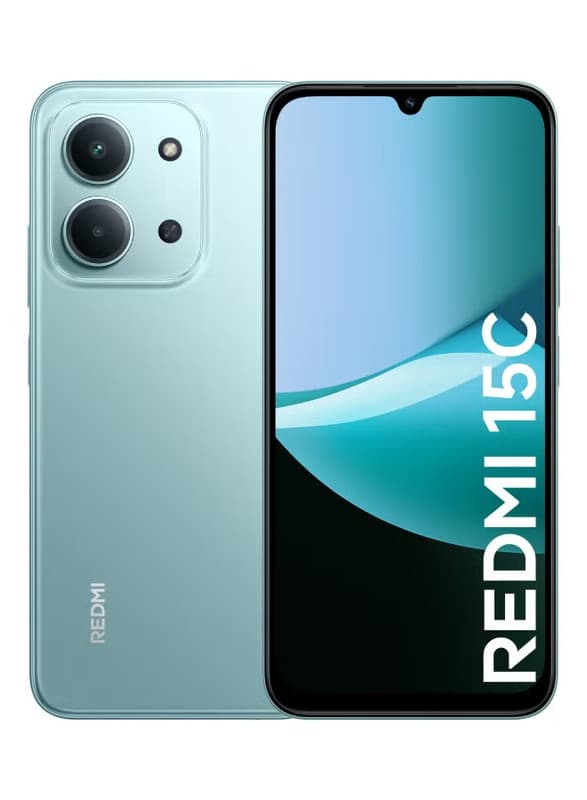 Xiaomi Redmi 15C , 256 GB , 8 GB , 4G LTE , Dual-SIM - Mint Green