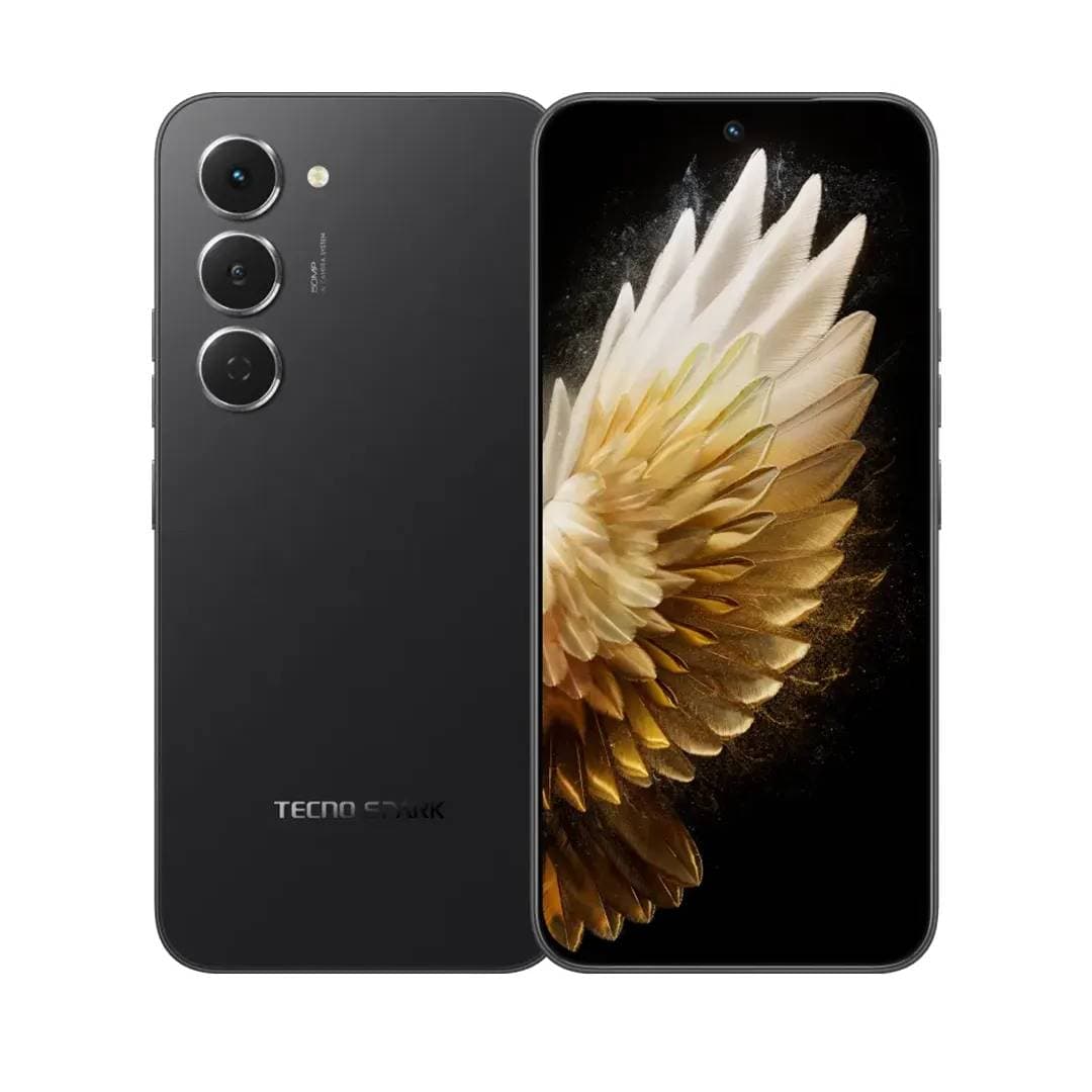 Tecno Spark 40 Pro , 128 GB , 8 GB , 4G , Dual-SIM - Ink Black