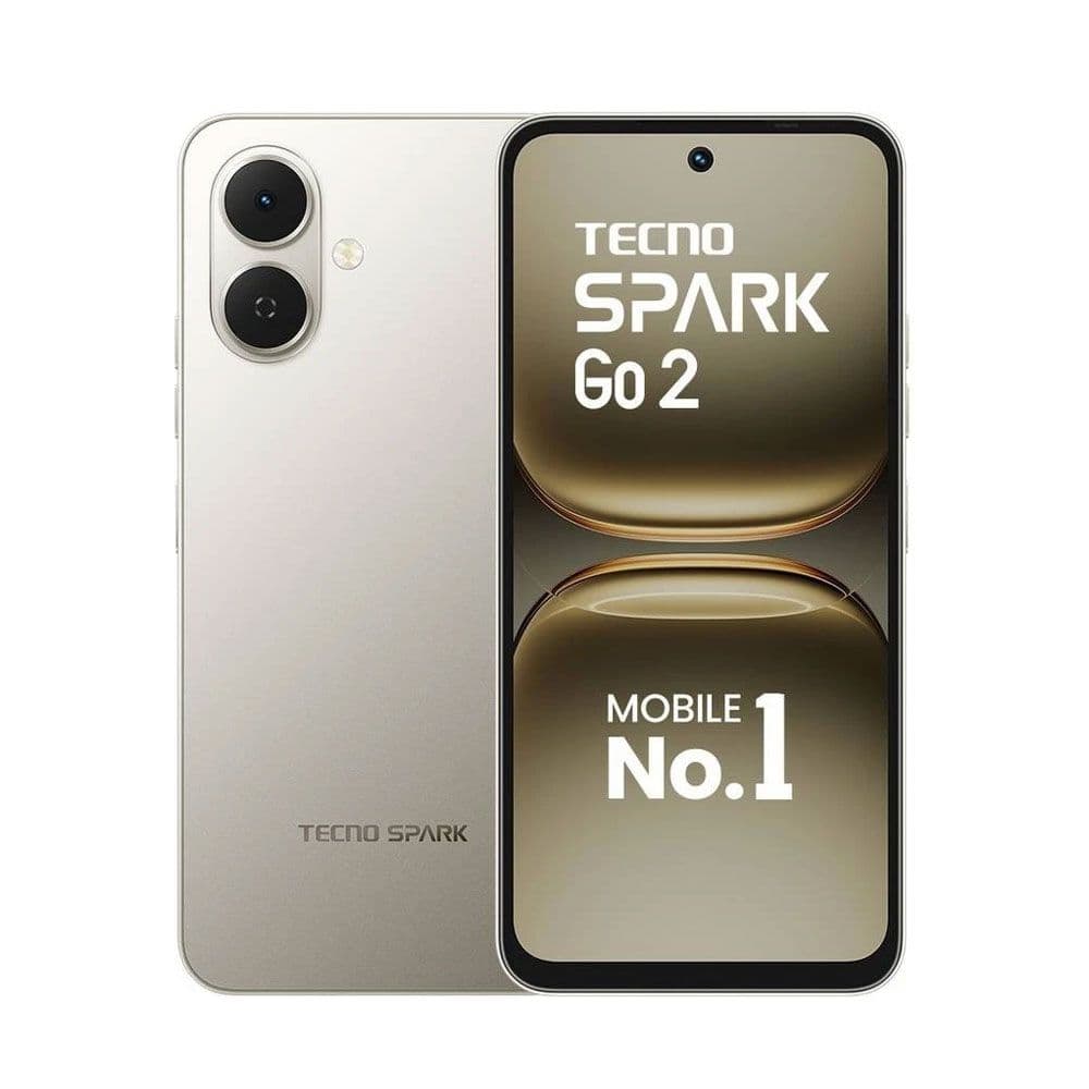 Tecno Spark Go 2 , 64 GB , 3 GB , 4G , Dual-SIM - Titanium Grey