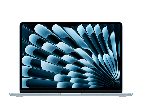 Apple MacBook Air Laptop ,Apple M4 chip with 10-core CPU 13.6 Inch ,256 GB SSD ,16 GB ,Apple 8-core GPU ,macOS - Sky Blue