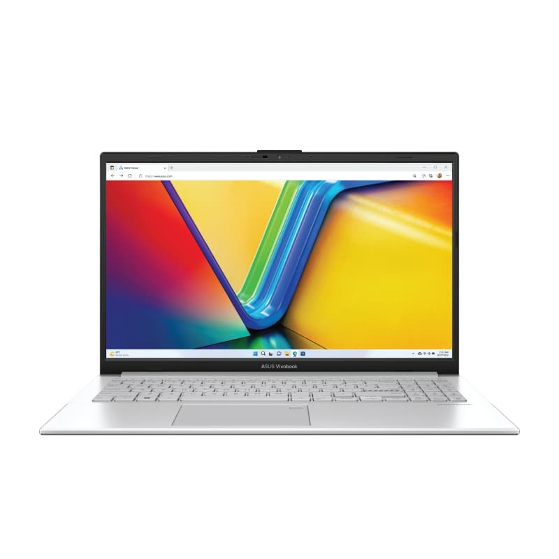 Asus Vivobook Go 15 E1504FA-NJ083W Laptop ,AMD Ryzen 3 7320U 15.6 Inch ,256 GB SSD ,8 GB ,AMD Radeon Graphics ,Windows 11 - Cool Silver
