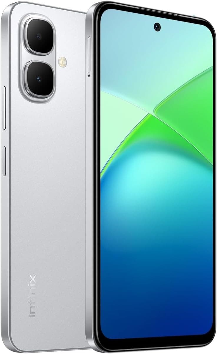 Infinix Smart 10 , 128 GB , 4 GB , 4G LTE , Dual-SIM - Titanium Silver