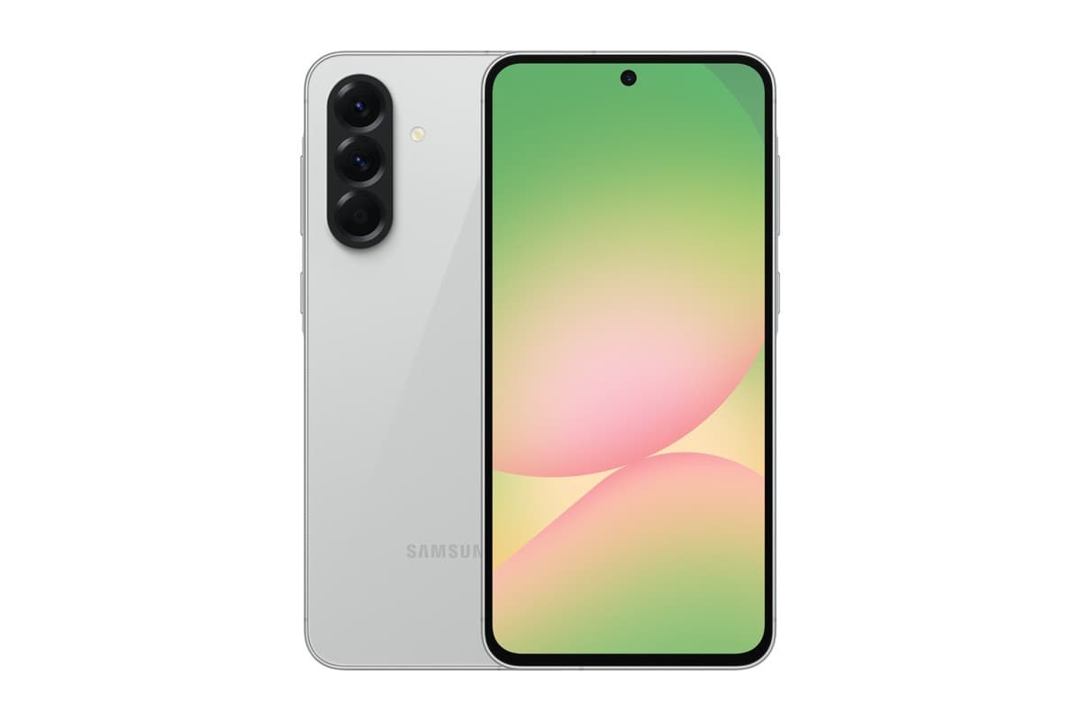 Samsung Galaxy A56 , 128 GB , 8 GB , 4G LTE , Dual-SIM - Light Grey