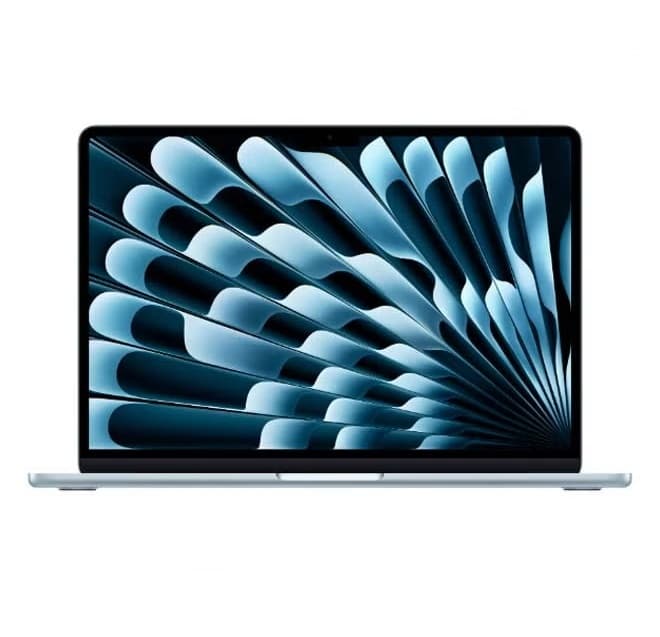 Apple MacBook Air 2025 MC6U4 ,Apple M4 chip with 10-core CPU 13 Inch ,512 GB ,16 GB ,Apple 10-Core GPU ,macOS - Sky Blue