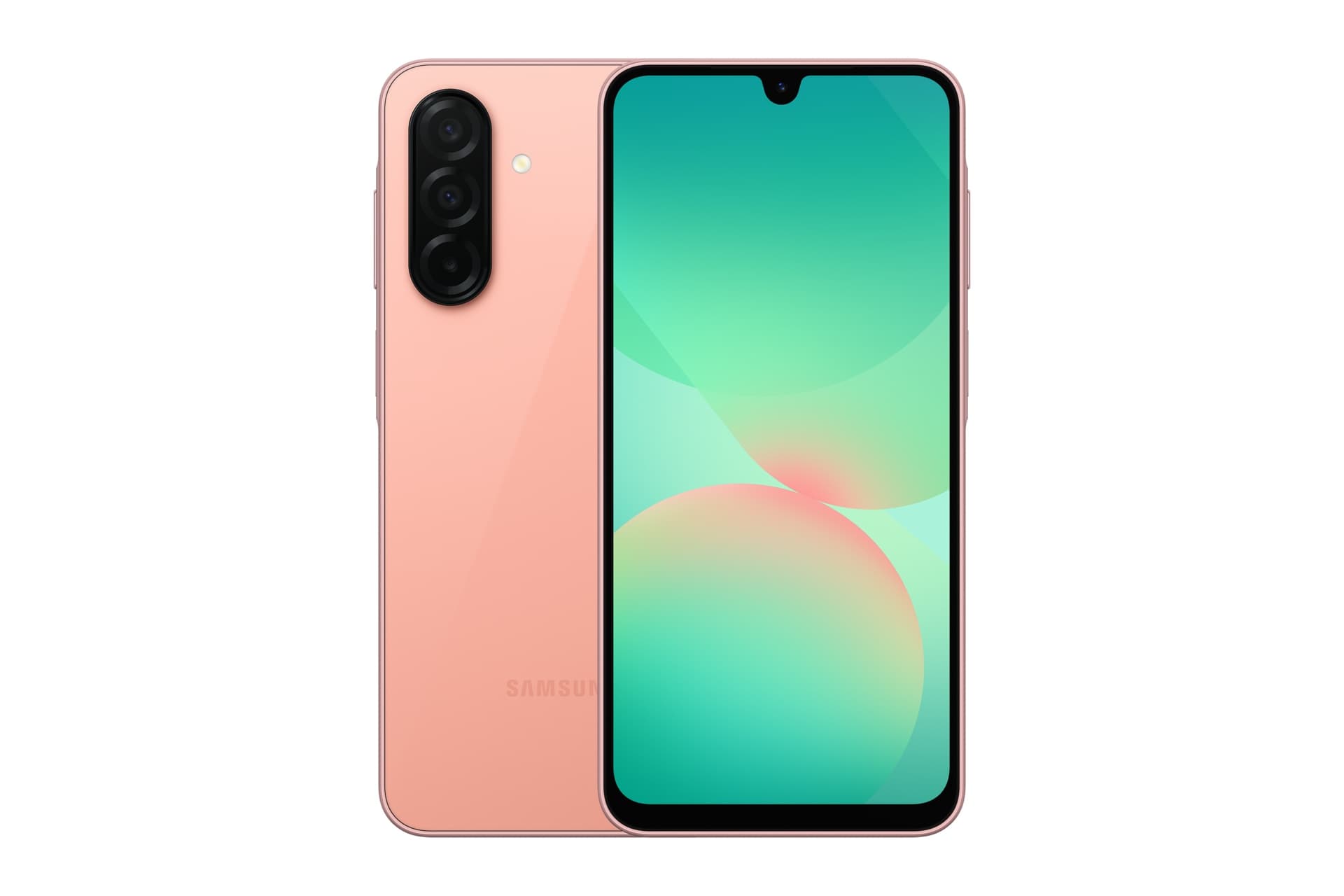Samsung Galaxy A26 , 128 GB , 6 GB , 4G LTE , Dual-SIM - Peach Pink