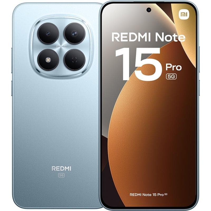 Xiaomi Redmi Note 15 Pro , 512 GB , 12 GB , 5G , Dual-SIM - Glacier Blue