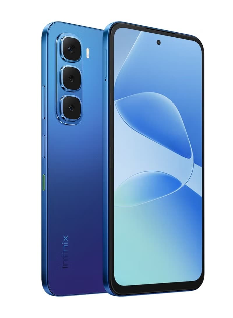 Infinix Hot 60i , 128 GB , 6 GB , 4G , Dual-SIM - Shadow Blue