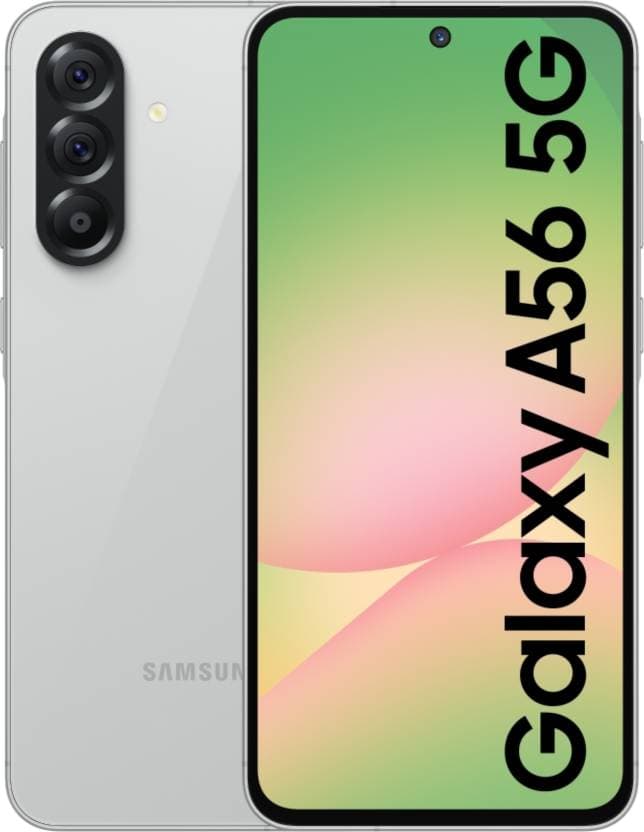 Samsung Galaxy A56 , 256 GB , 8 GB , 5G , Dual-SIM - Light Grey