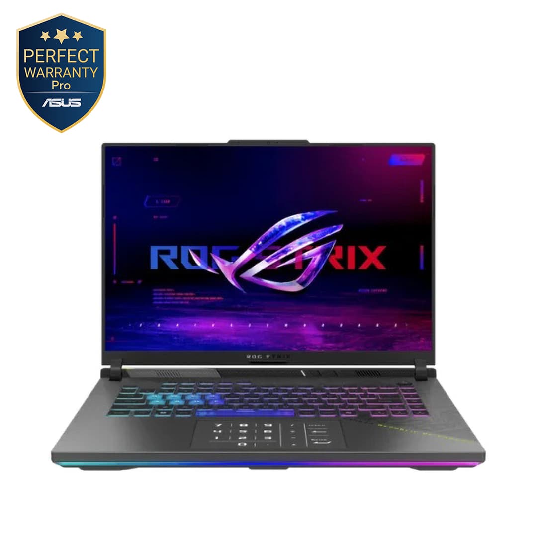 Asus ROG Strix G16 G614FM-RV169W Gaming Laptop ,AMD Ryzen 9 9955HX 16 Inch ,1 Terabyte SSD ,16 GB ,NVIDIA GeForce RTX 5060 ,Windows 11 - Eclipse Gray