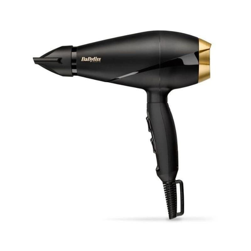Babyliss Power Pro 2000 Hair Dryer 2000 Watt , Black Gold - 6704E