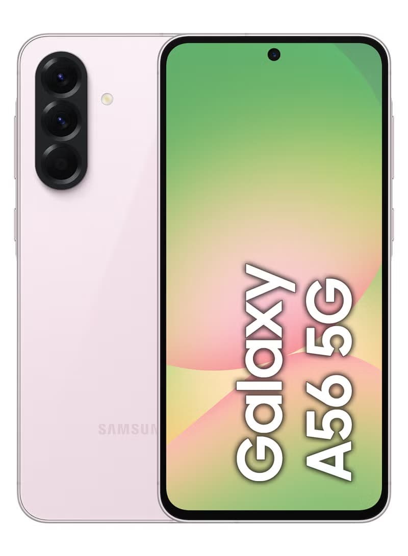 Samsung Galaxy A56 , 256 GB , 12 GB , 5G , Dual-SIM - Awesome Pink
